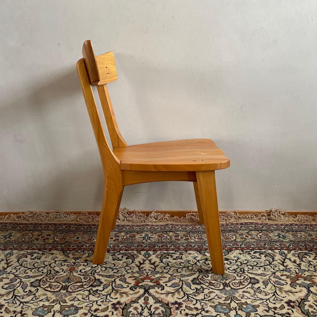 【美品】酒井製作所　ダイニングチェア　天然木　②