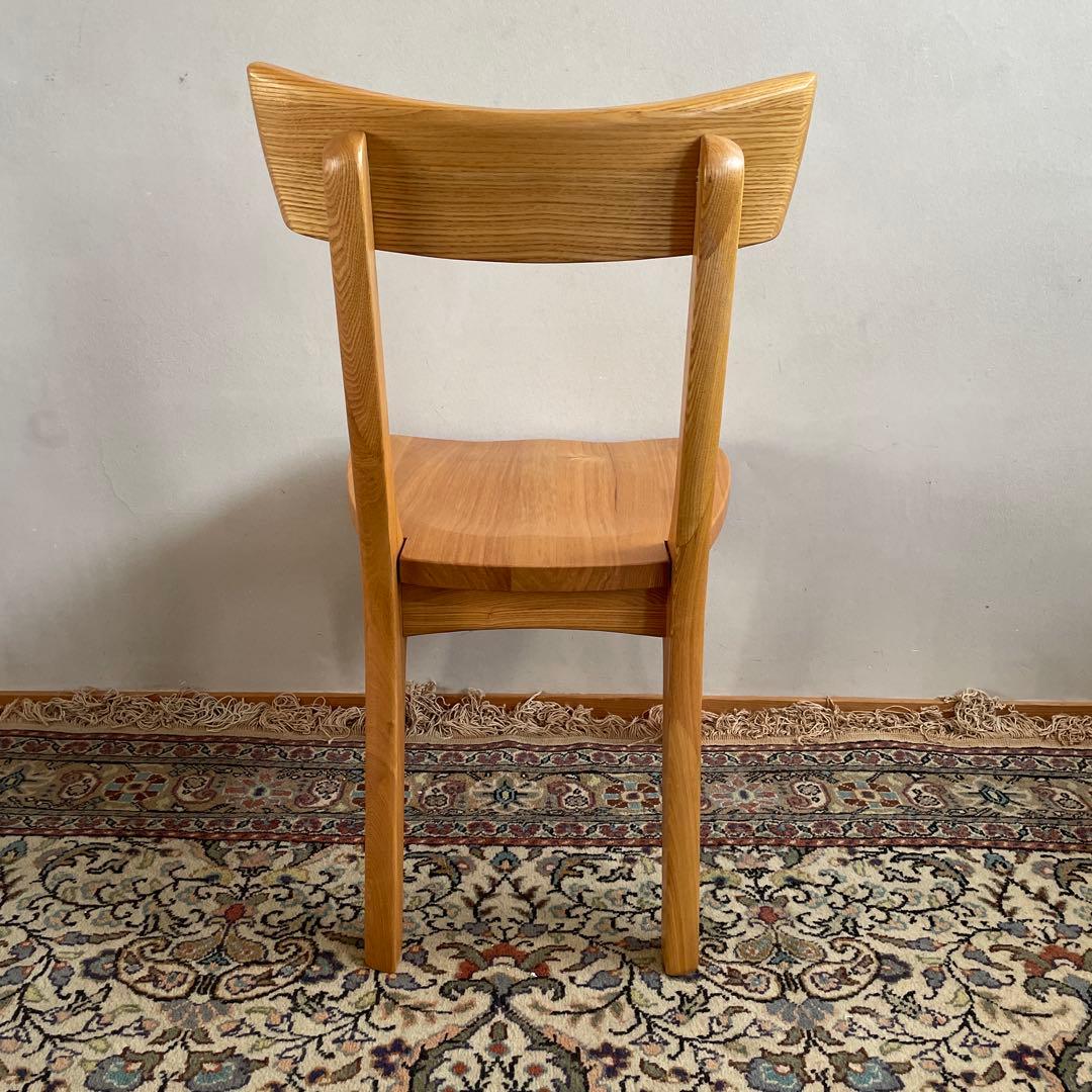 【美品】酒井製作所　ダイニングチェア　天然木　②