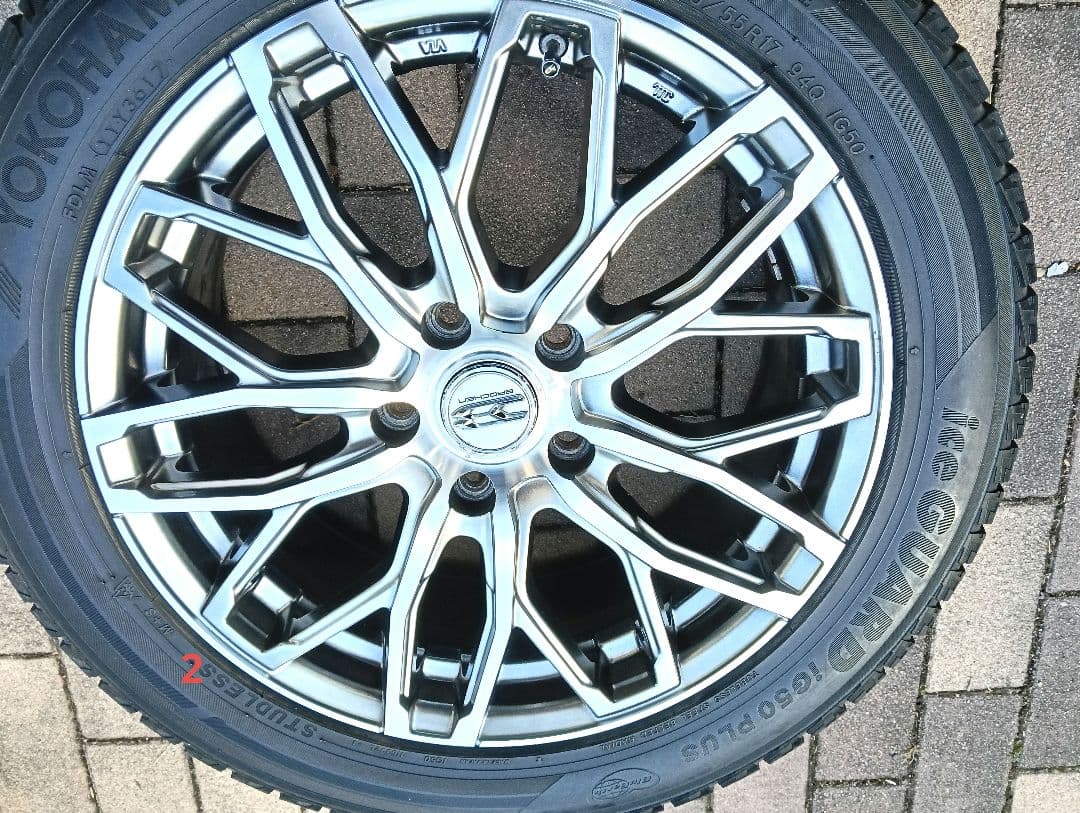 YOKOHAMA iceGUARD 17インチ スタッドレスホイールセット