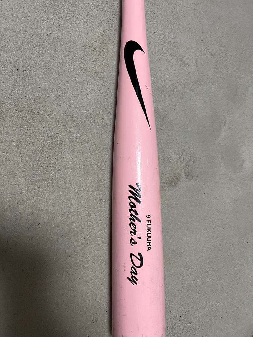 レ*ス様 母の日限定硬式バット 千葉ロッテマリーンズ福浦モデル♯9