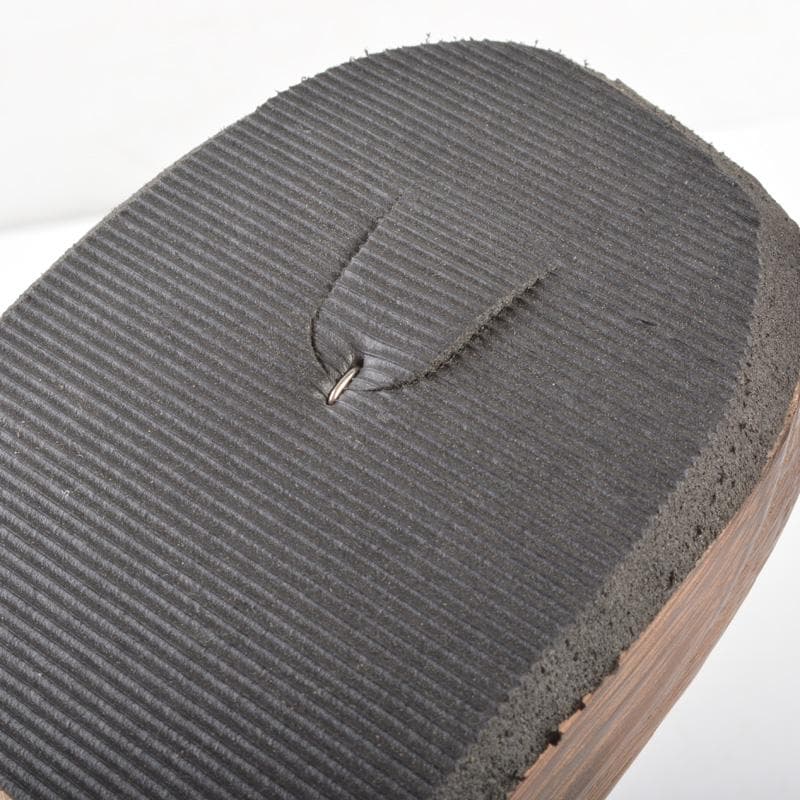 和装小物　焼桐下駄　女性用　小紋柄鼻緒　60足まとめて　M　6254A