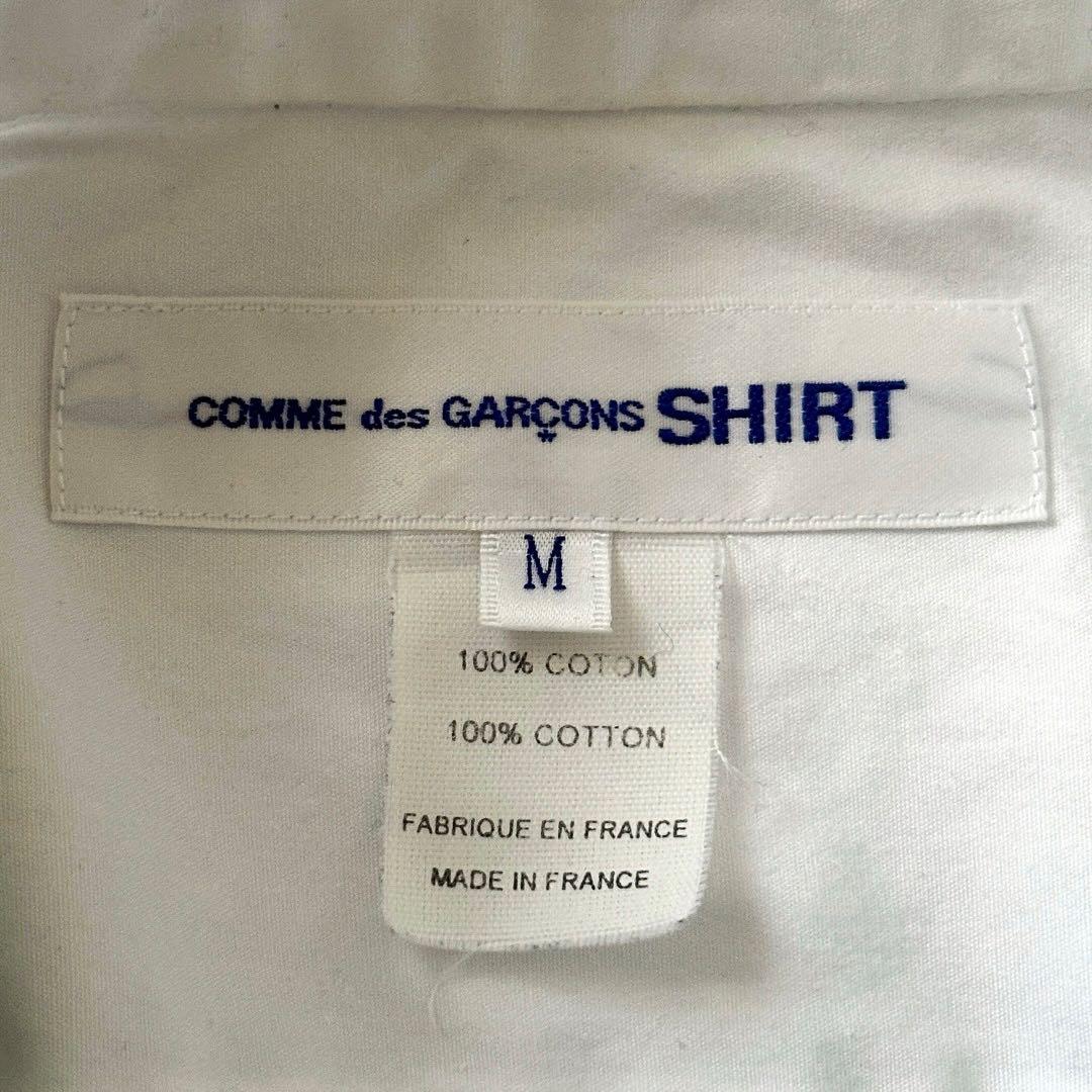 COMME des GARCONS SHIRT 花柄 パッチワーク 切替シャツ