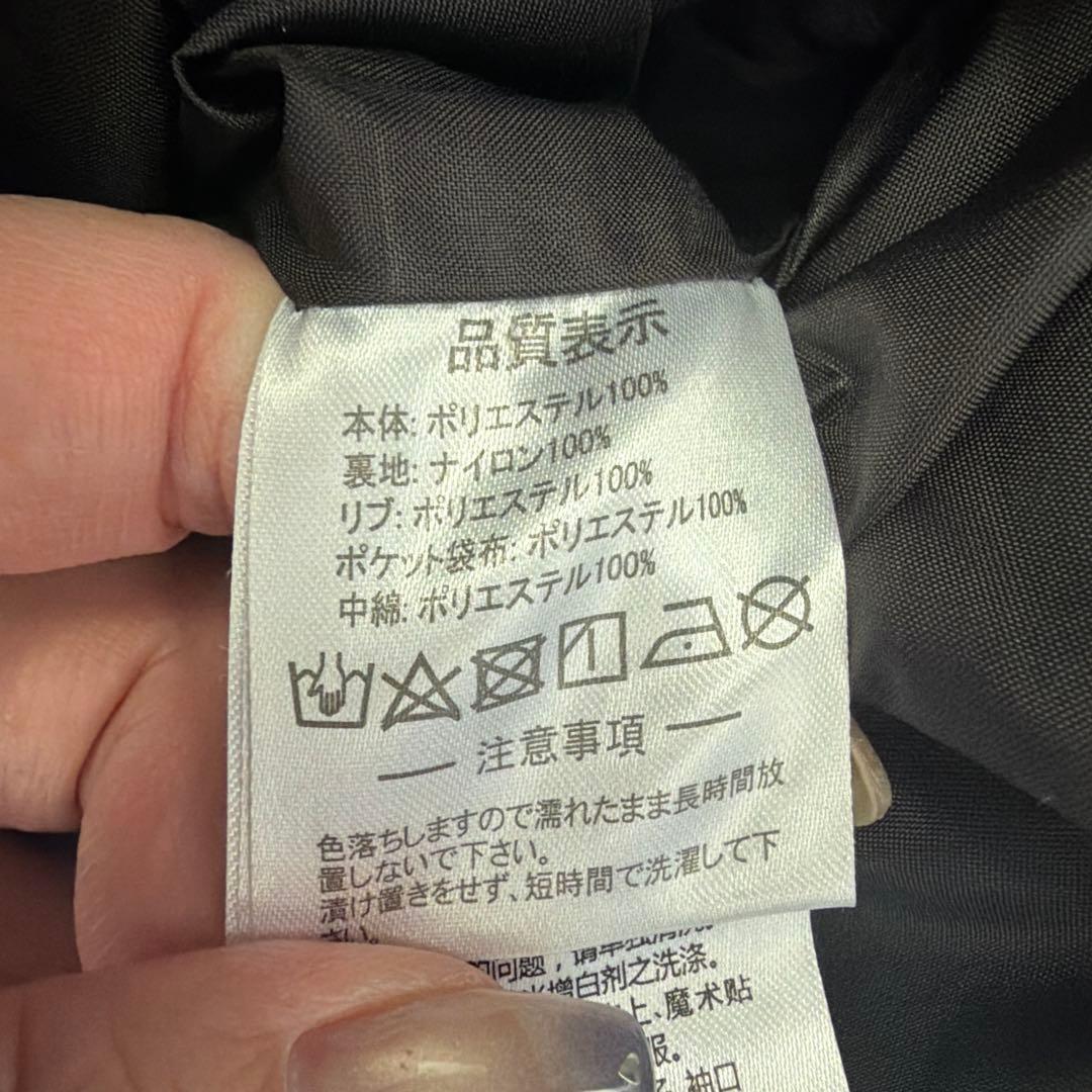 ATHLETA ダウンベンチコート S ブラック