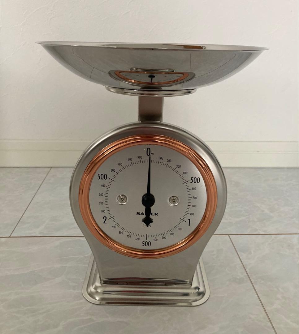 SALTER 未使用 ステンレスキッチンスケール 107 ダルトン