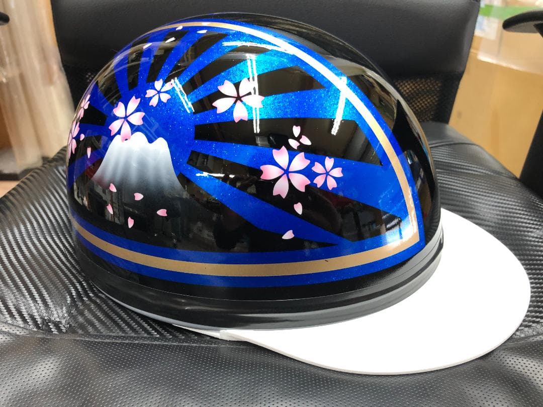コルク半　カスタム　富士日章　マジック　黒青　ラメ　桜　　高級クリヤ送料無料