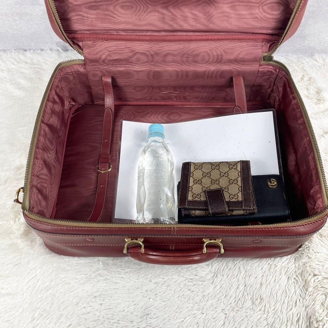 美品 Cartier レザー 2WAYトランクケース マストライン