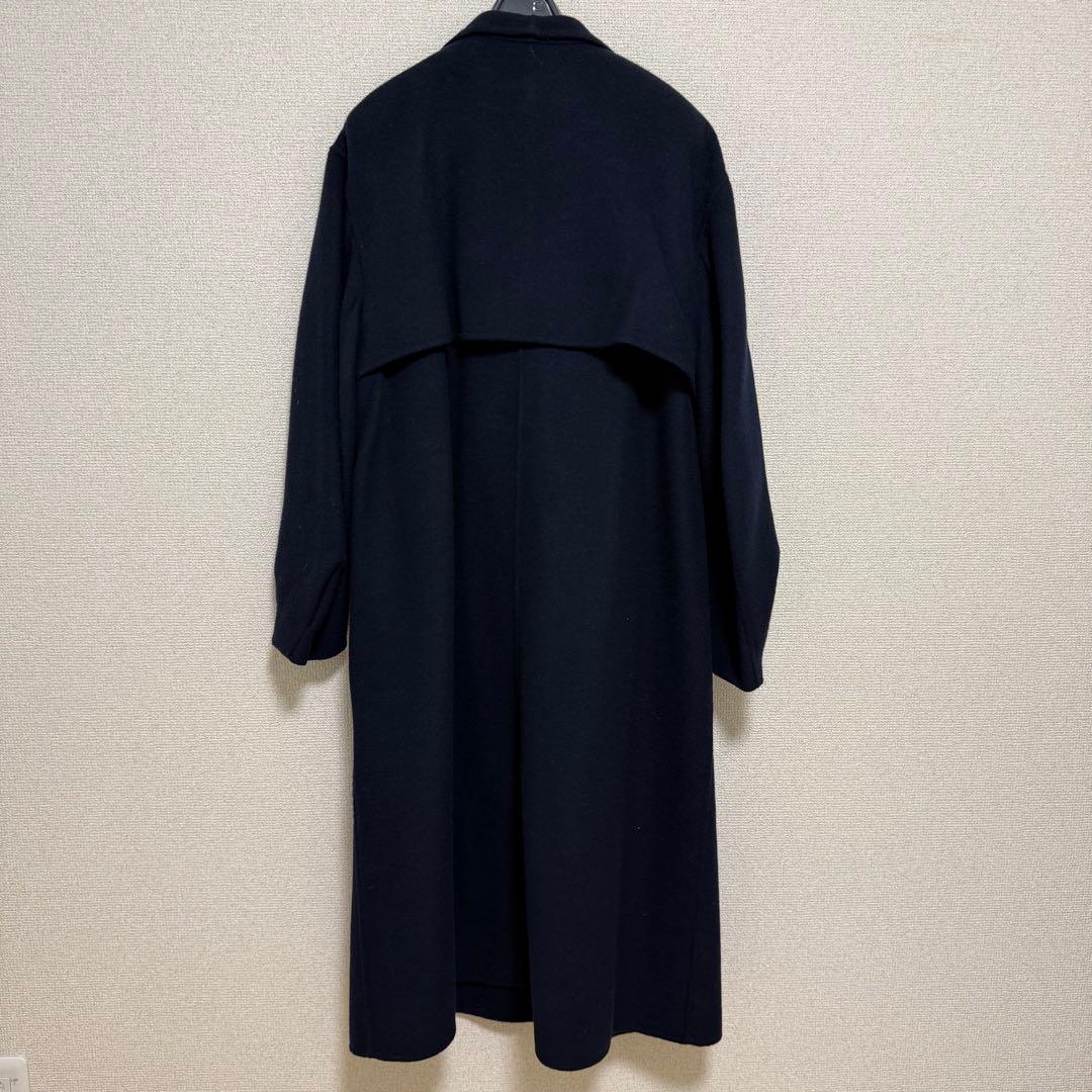 【美品】【ほぼ未使用】La TOTALITE♡コート ロング ネイビー
