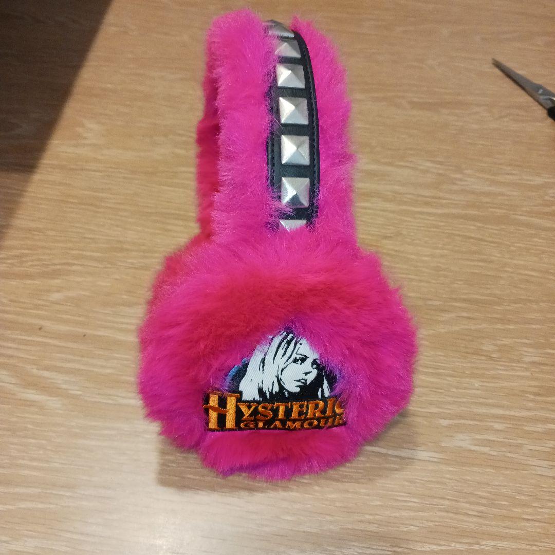 Hysteric Glamour ピンクイヤーマフ