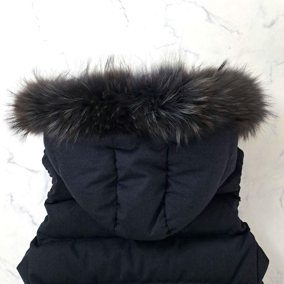 03サイズ★TATRAS タトラス ルセラ ダウンベスト ファー ウール