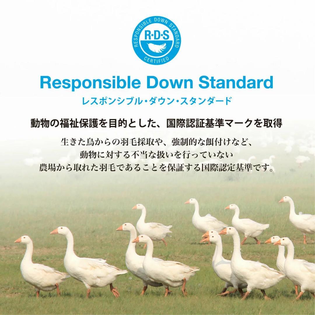 羽毛布団 ナチュラルグースダウン95％ シングル アイボリー 掛け布団