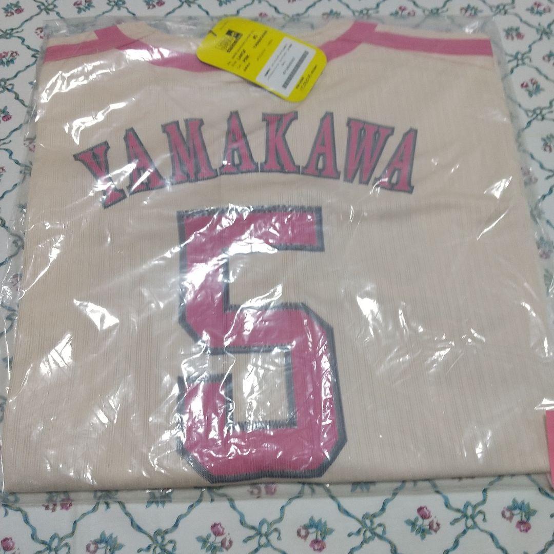 【限定】ホークス レプリカユニフォーム ピンクリボン 山川選手 Lサイズ