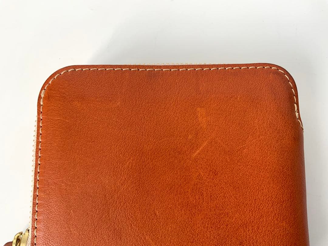 最終値下♪HUKURO フクロ 二つ折り財布 大きく開く小さな財布