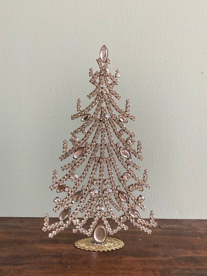 チェコガラスツリー（クリア）