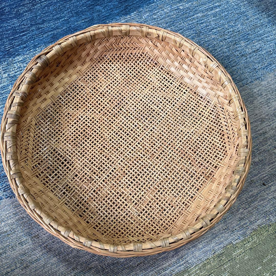 天然素材 竹ざる