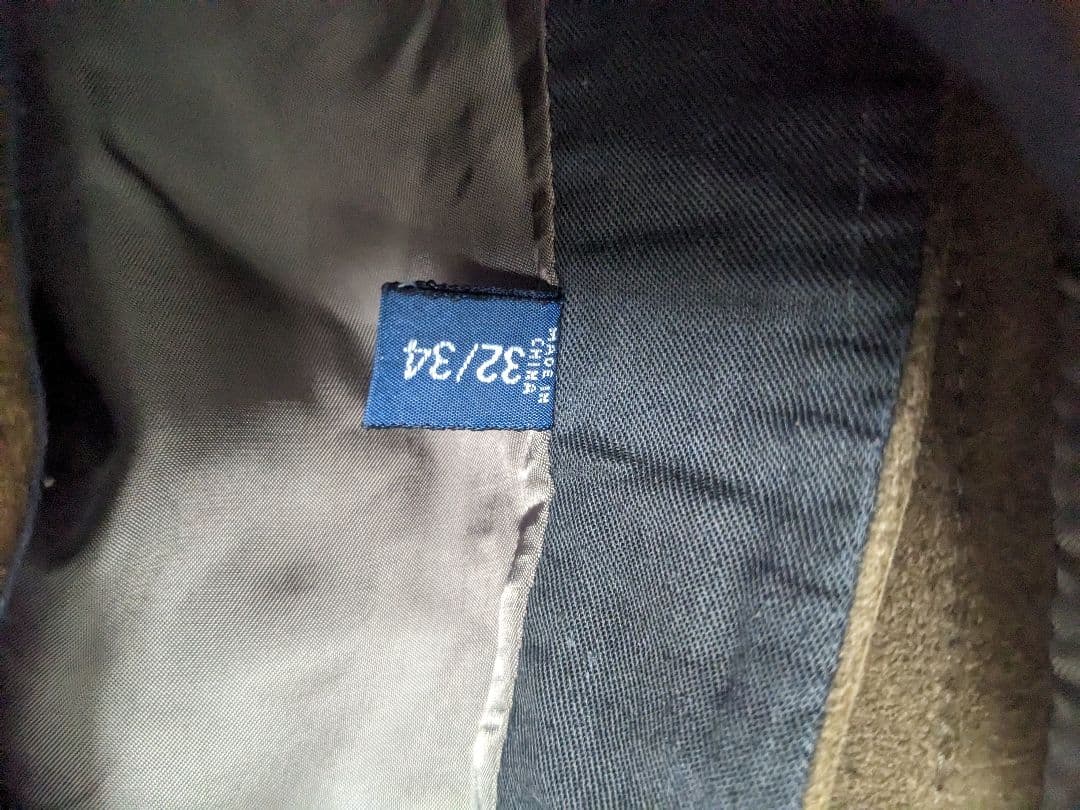 ラルフローレン　スエードレザーパンツ　w32 ブラウン ralph
