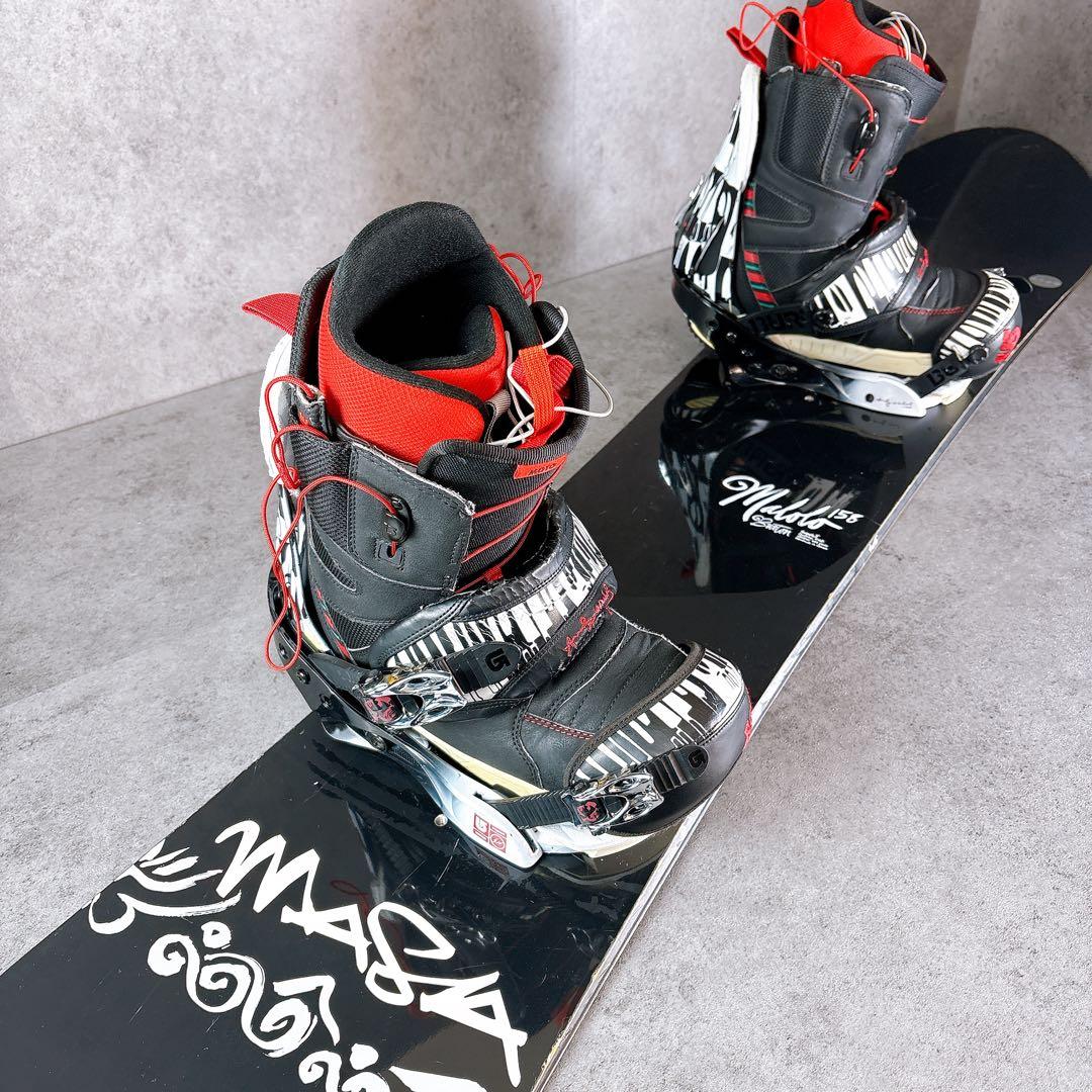 メンズスノーボード　BURTONバートン　MALOLO マロロ158cm 板単品