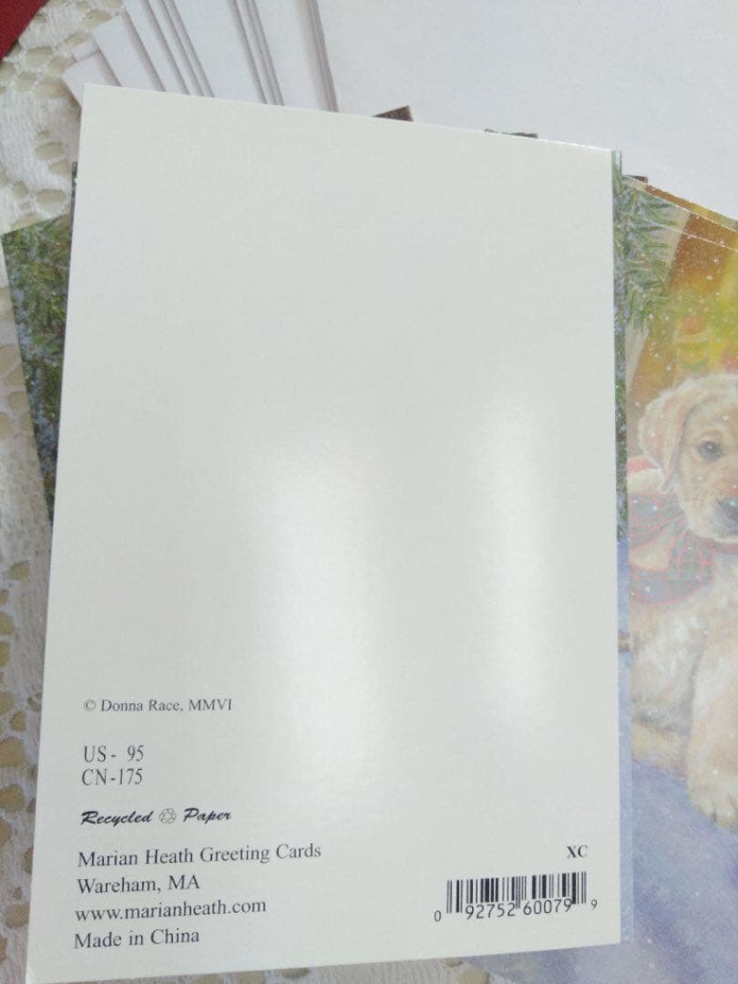 Marian Heath　クリスマス　グリーティングカード