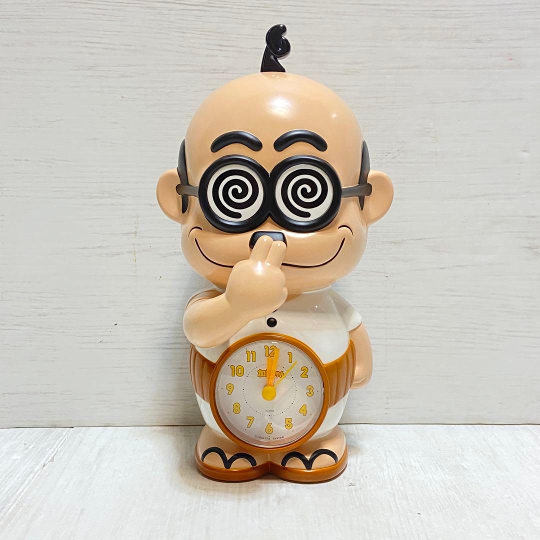 美品⭐️加トちゃん　ドリフターズ加藤茶　目覚まし時計　昭和レトロ