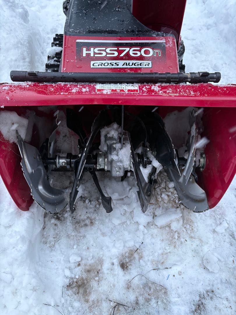 Honda HSS760n jx クロスオーガ　除雪機