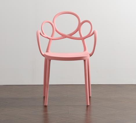 新品　完成品ホワイト アーム付きチェア 2脚セット椅子・チェア　ダイニングチェア