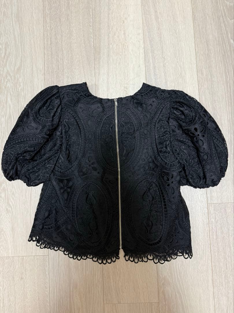 極美品♡TSURU By MARIKO OIKAWA♡ブラックトップス 36