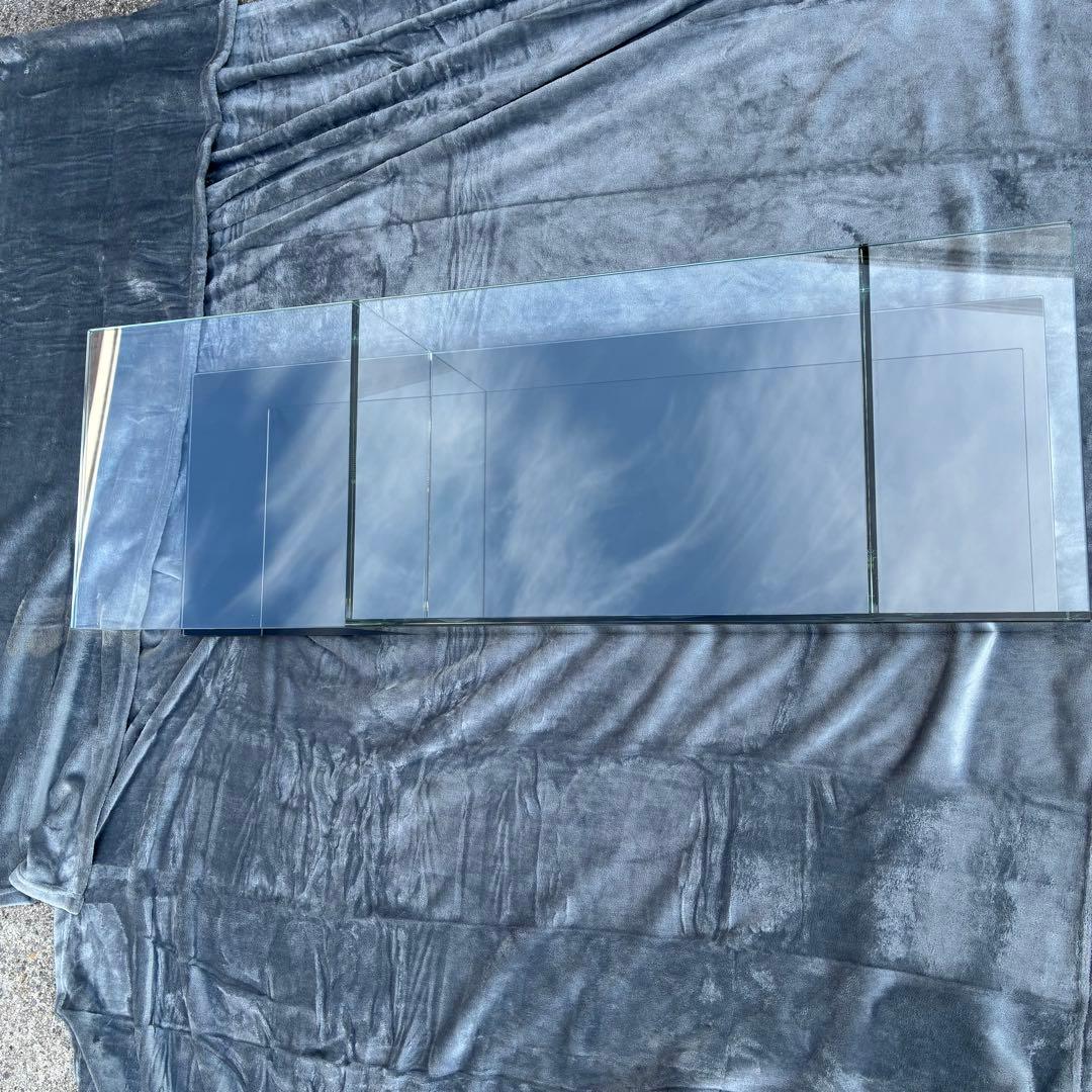 美品　カッシーナ　ガラステーブル　レクタングラー　269 MEX　テーブル