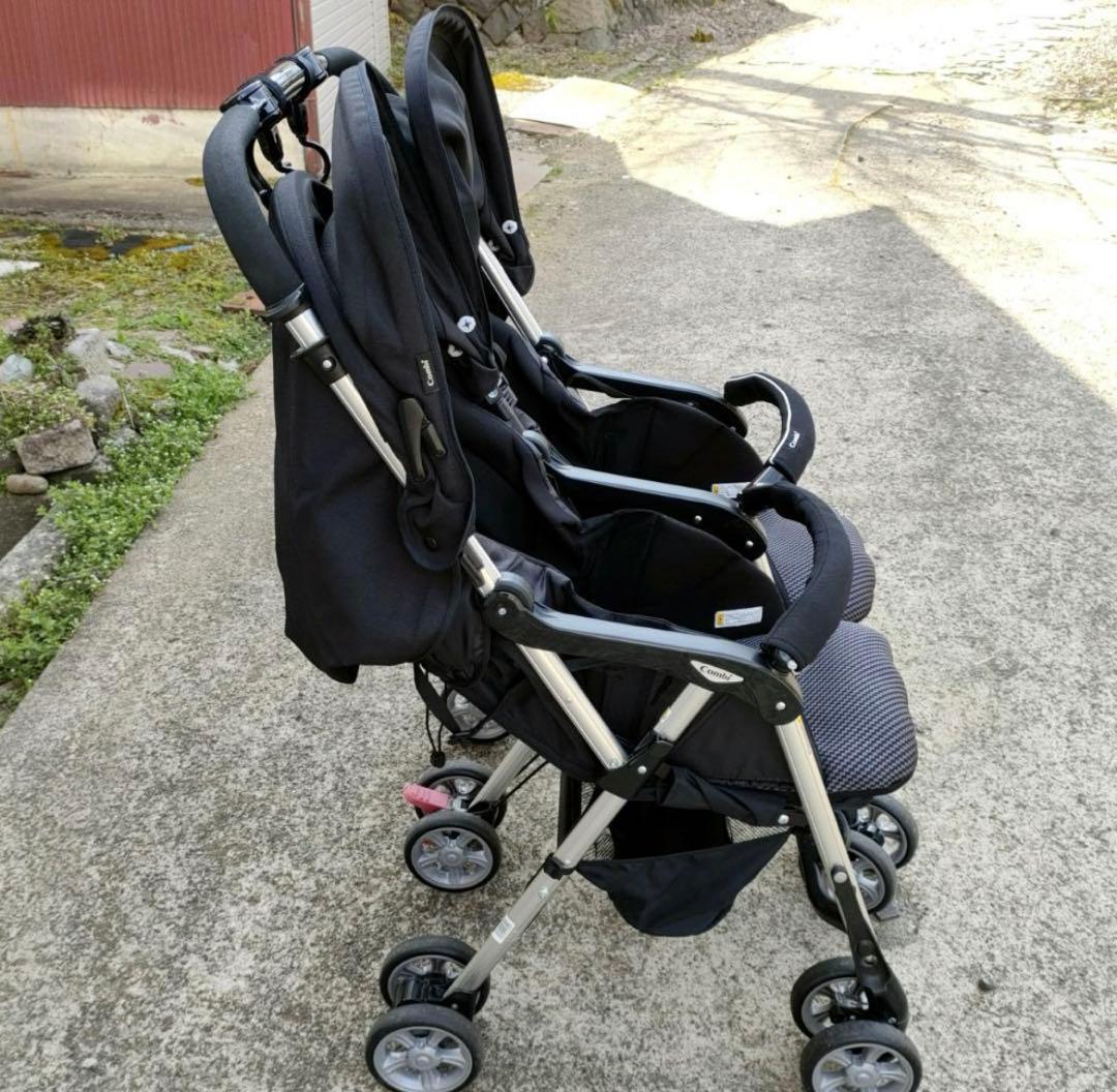 Combi ツインスピン ブラック 2人乗り