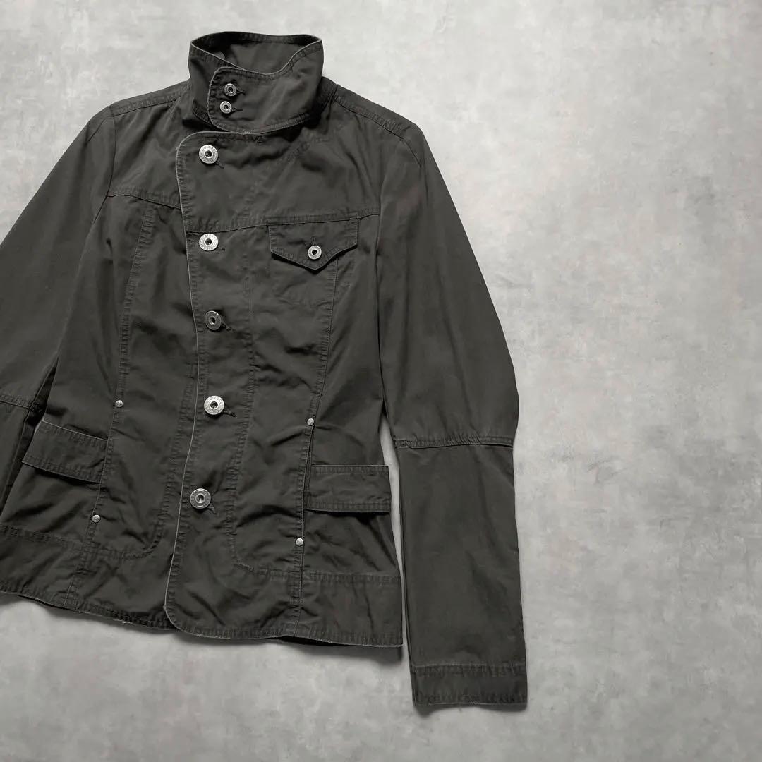 ジャケット・アウター 00s DIESEL archive military jacket y2k M