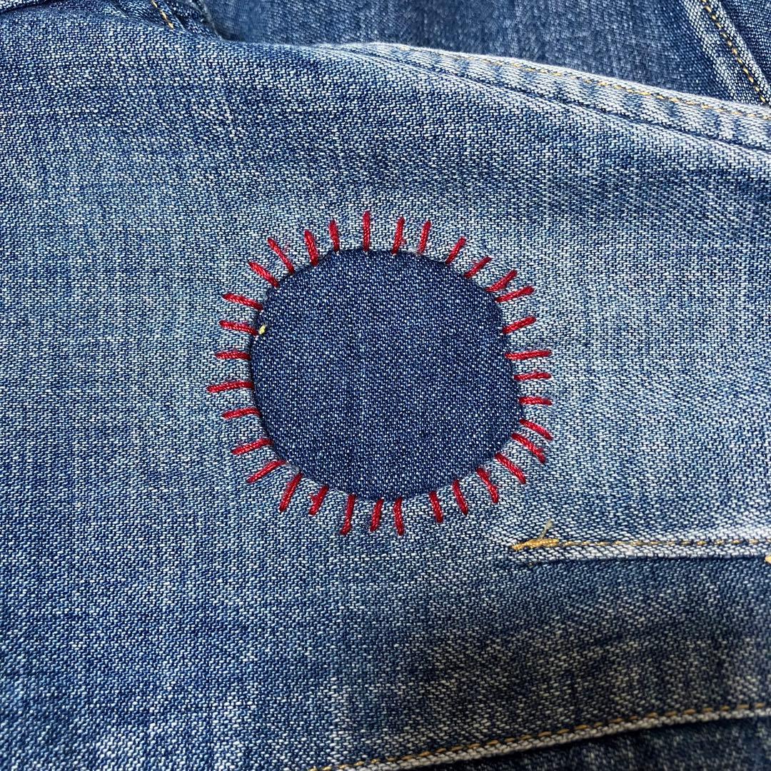 【美品4】NUMBER(N)INE デニムウエスタンシャツ