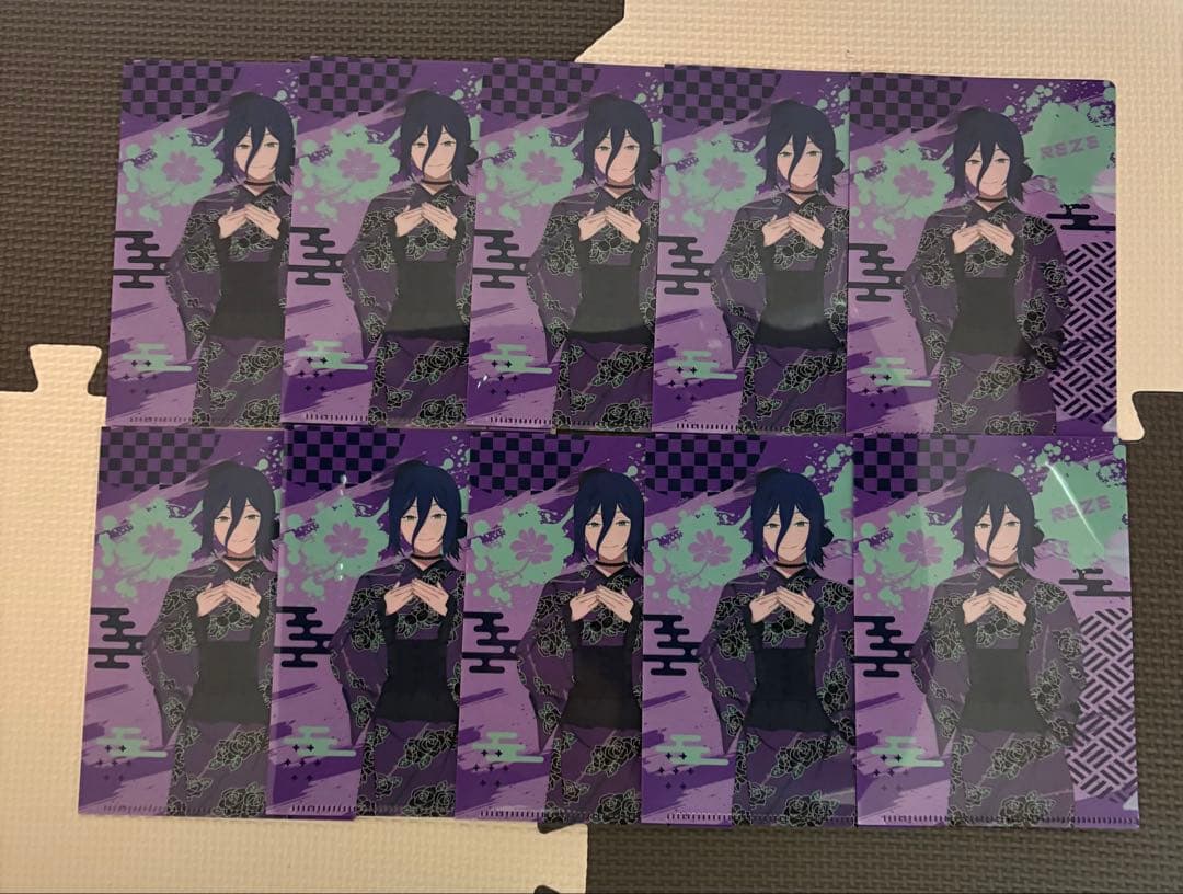 チェンソーマン　台風の悪魔ルーレット　C賞 ミニクリアファイル　レゼ　10枚