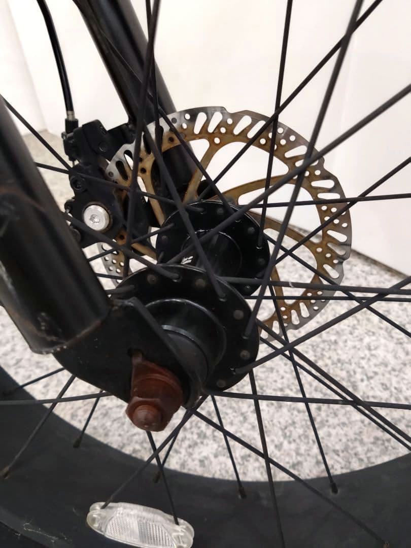 キャプテンスタッグ ファットバイク 207 20インチ 外装 変速7段