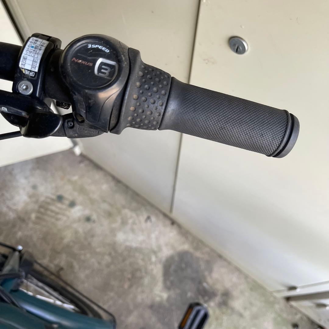 Bridgestone BIKKEシティタイプ 電動アシスト自転車 ブラック