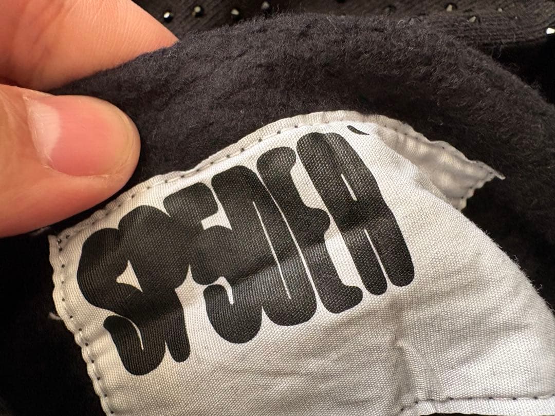 トップス sp5der vvs hoodie black