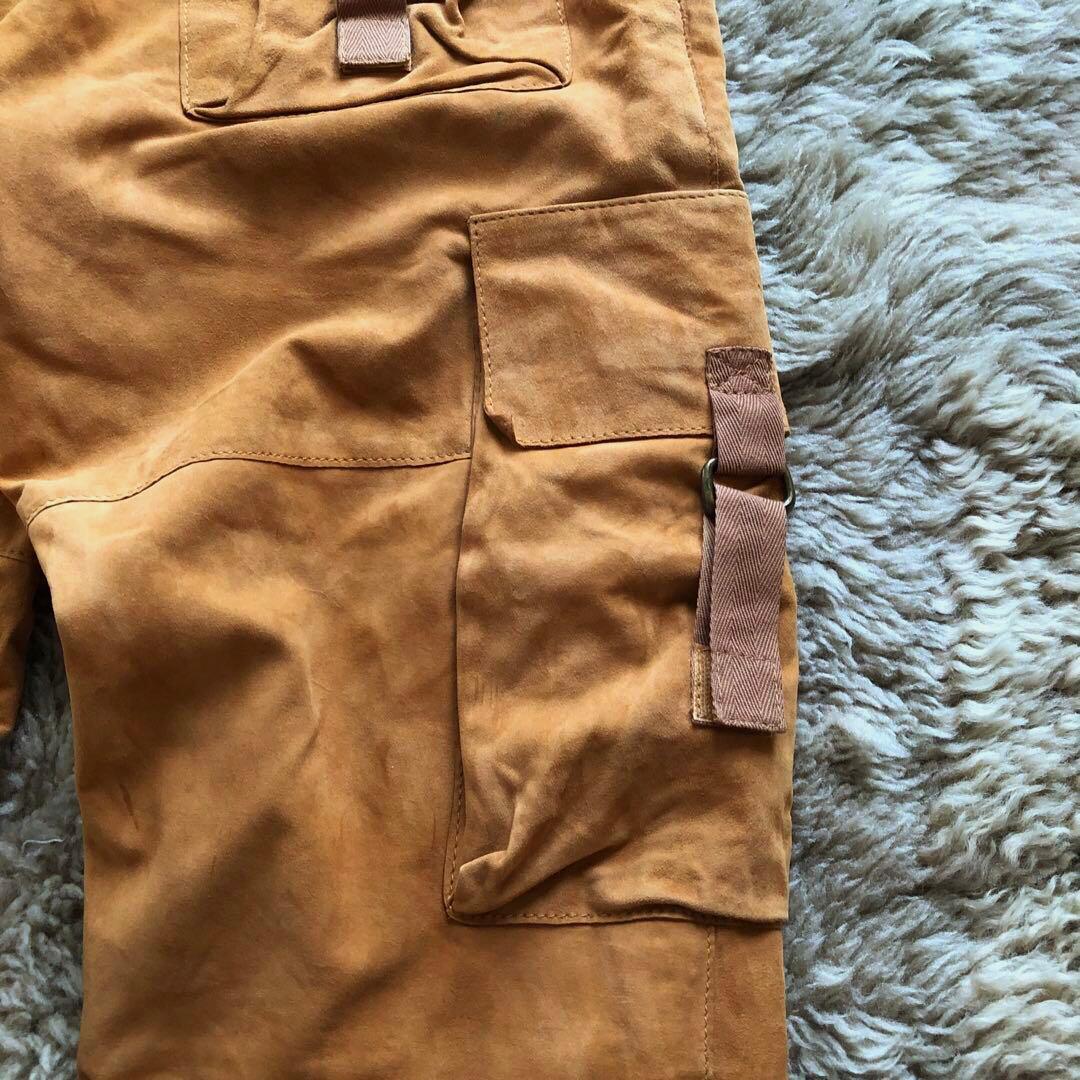 D&G レザーパンツ ドルチェ&ガッバーナ DOLCE&GABBANA
