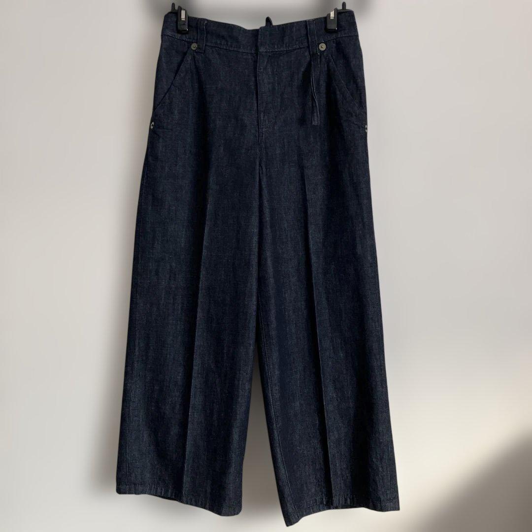 美品！β ベータ　ワイドブルーデニム