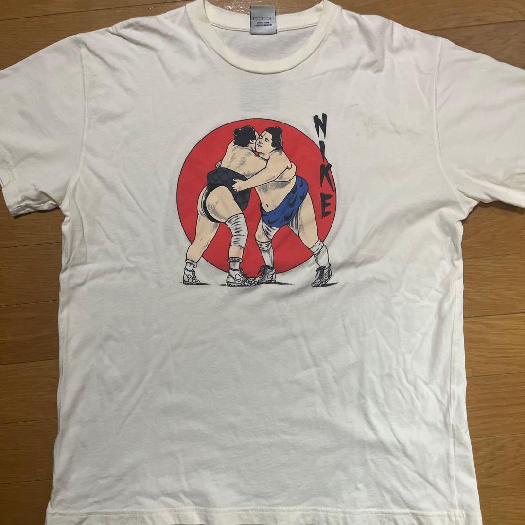 ナイキ ホワイトレーベル 相撲Tシャツ Lサイズ