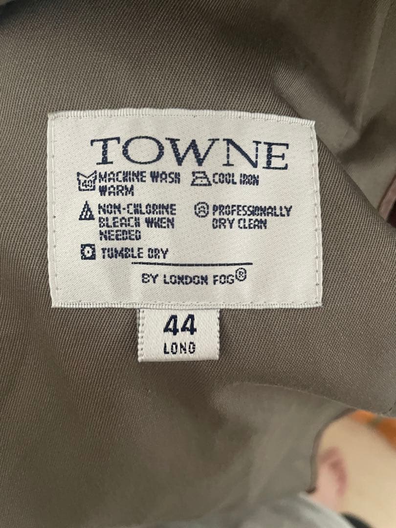 ※1月上旬発送※【かいかい】 TOWNE トレンチコート