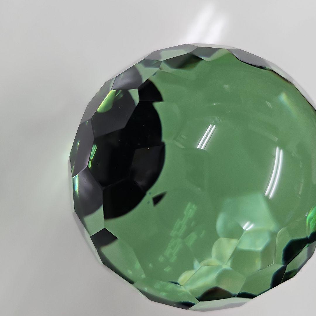 水晶球 中国工芸品 置物 多面カット球