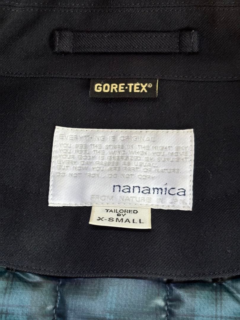 最終価格　nanamica ウールゴアテックス ダウンライナーコート