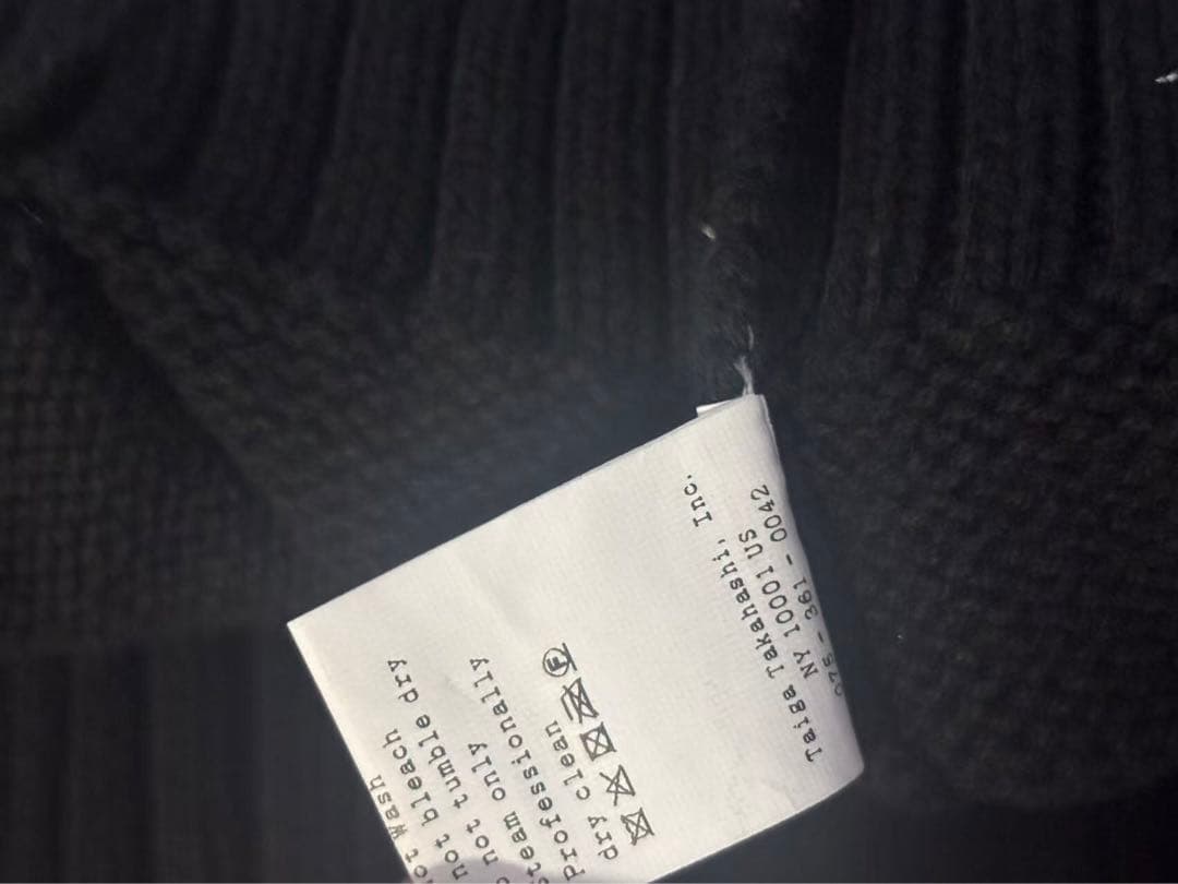 トップス TAIGA TAKAHASHI LOT.506 DB CARDIGAN 38