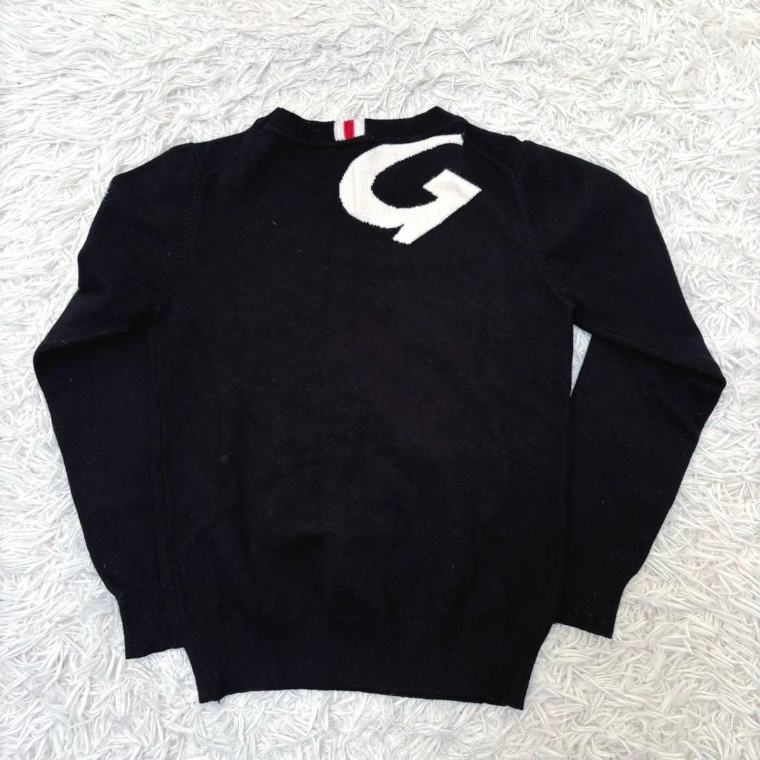G Fore ゴルフ ニット 黒 ウェア ブラック ロゴ