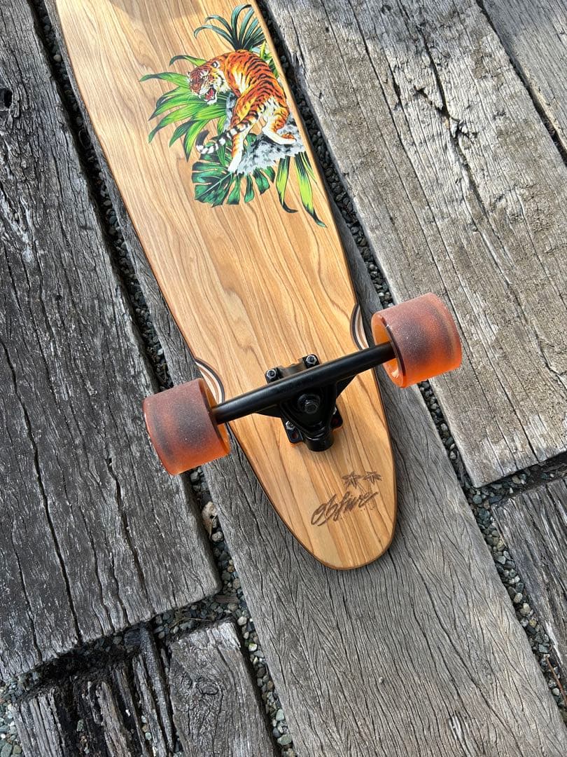 新品、OBFIVE スケートボード サーフスケート LONGBOARDS 38”