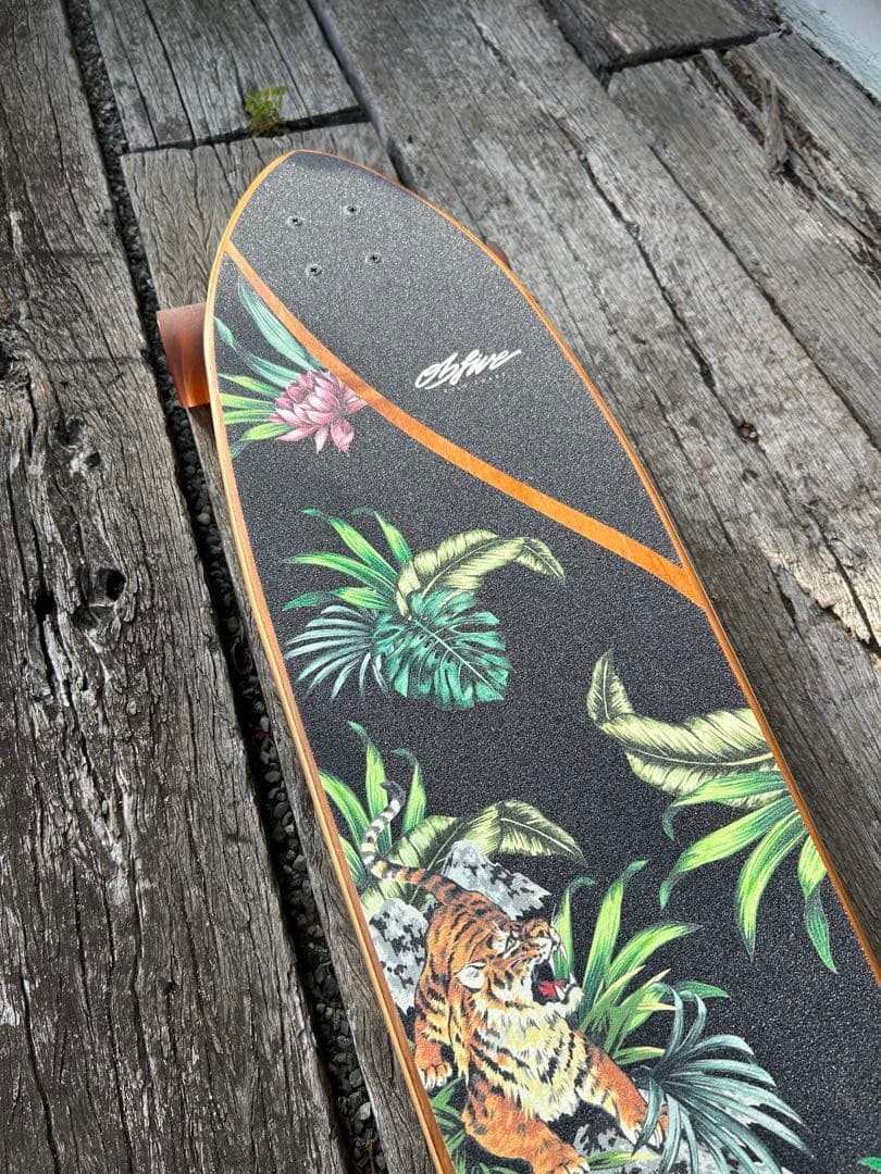新品、OBFIVE スケートボード サーフスケート LONGBOARDS 38”