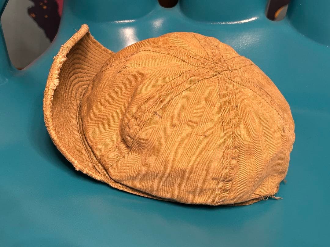 個人装備 WW2 US ARMY AIR FORCE A3 HBT MACHNIC CAP