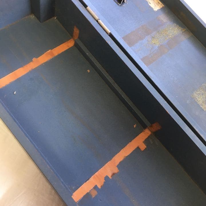 警察 鑑識課 木箱 警察グッズ 昭和