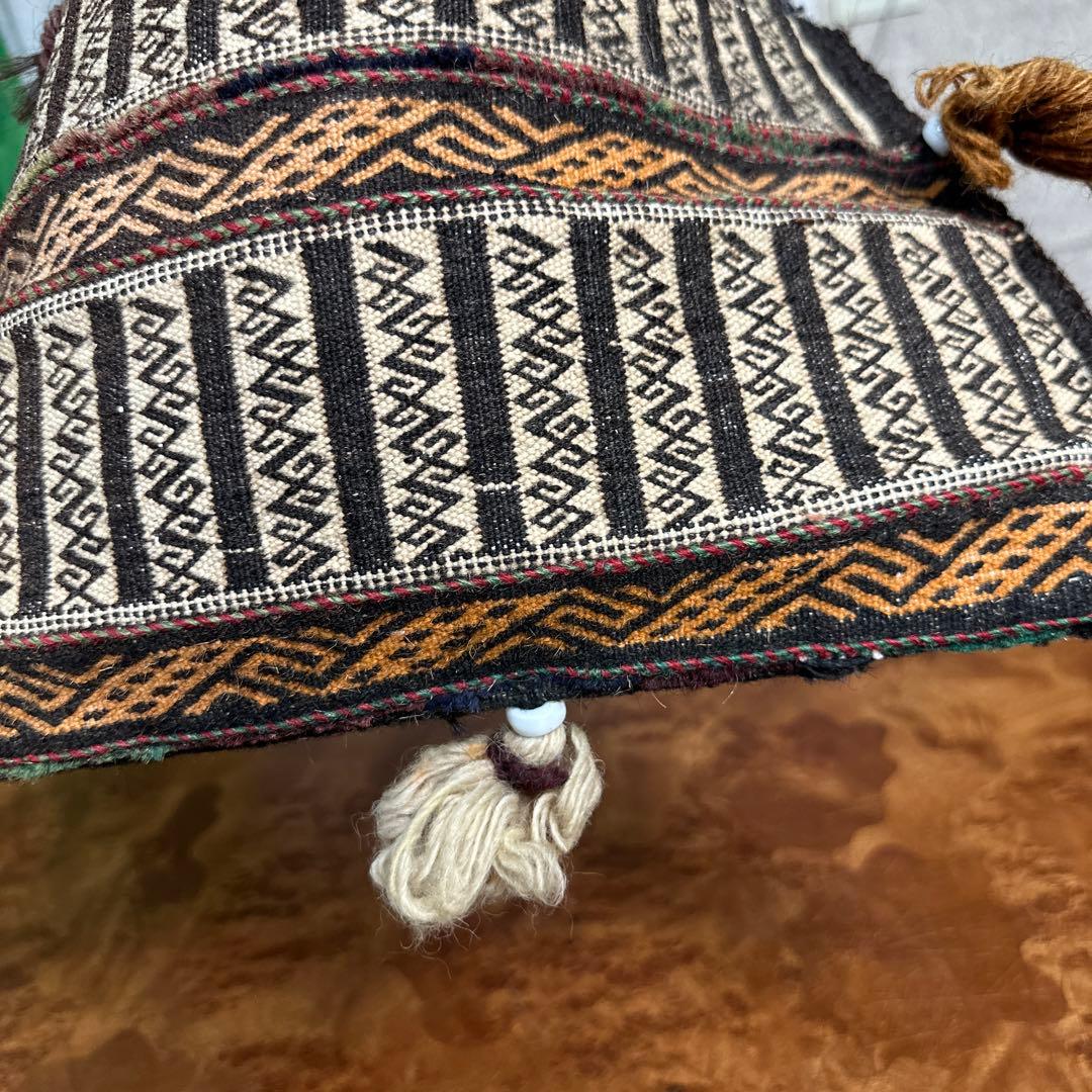 とても古い ホリジンバッグ　ヴィンテージ アンティークキリム トライブルラグ