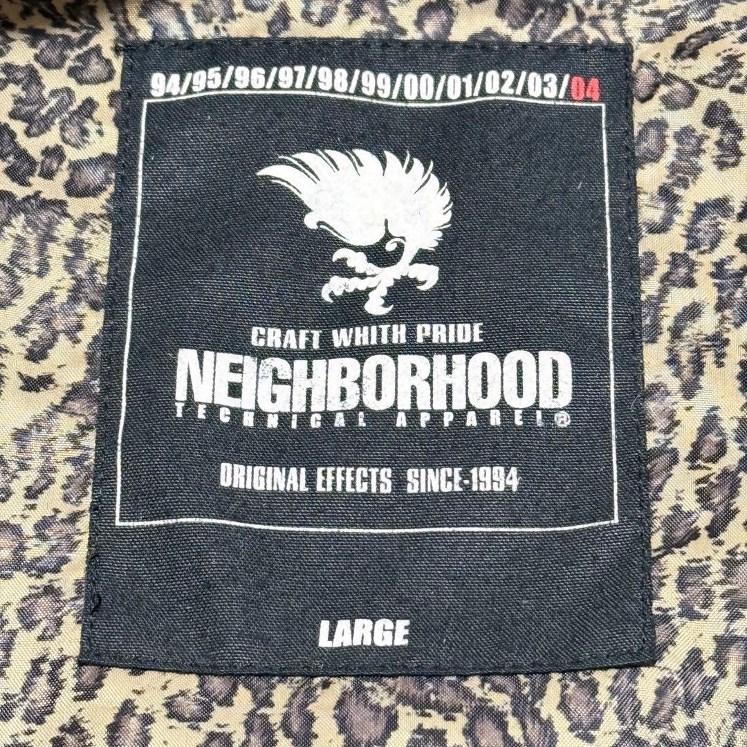 【希少】NEIGHBORHOOD スカジャン 04SS FTW 刺繍 レオパード