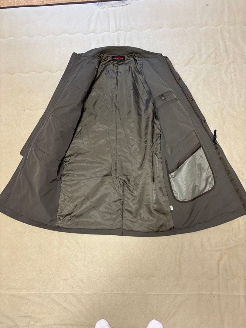 BRIEFING ブリーフィング　ナノユニバース 別注 ステンカラーコート 美品