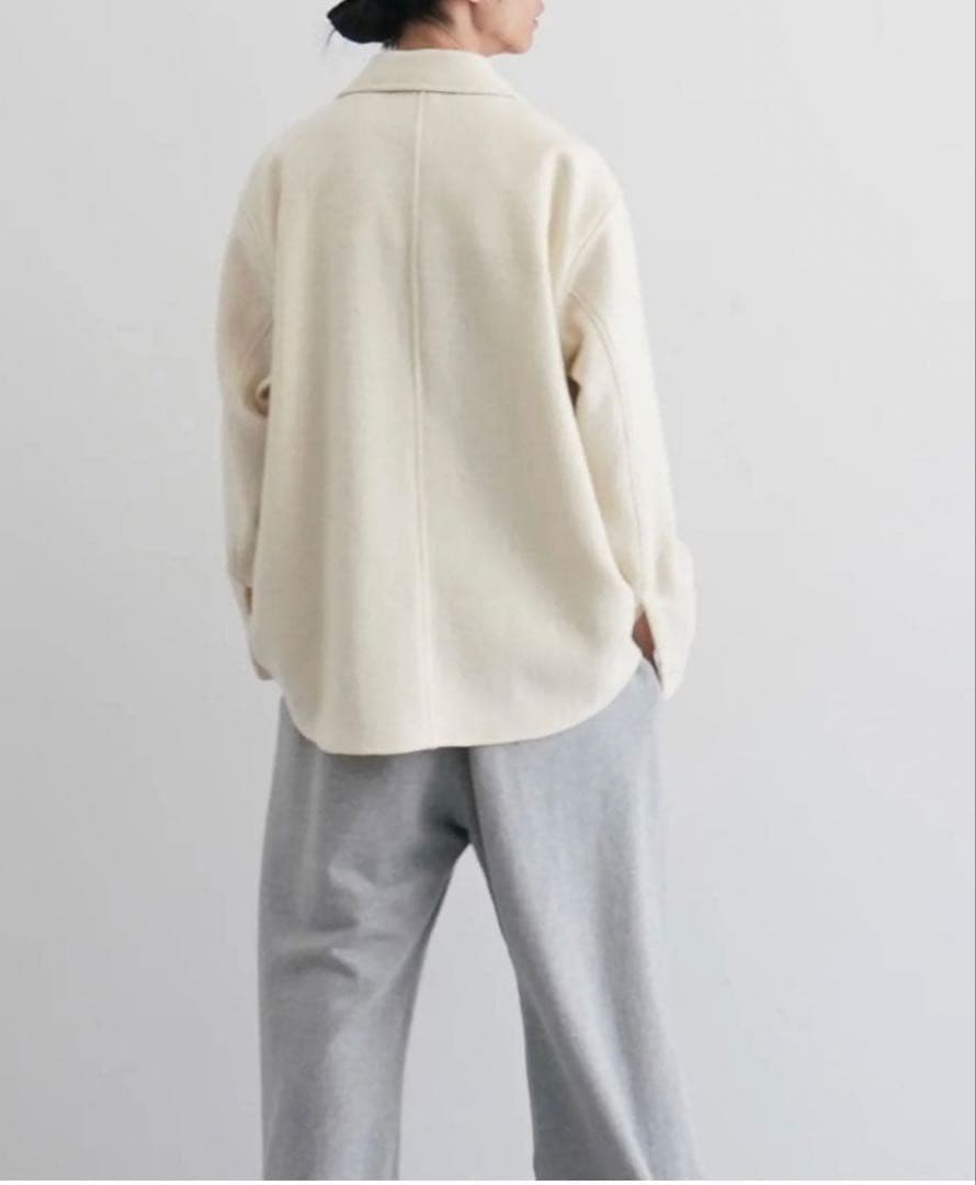 か*い様 AURALEE spun tweed shirt blouso
