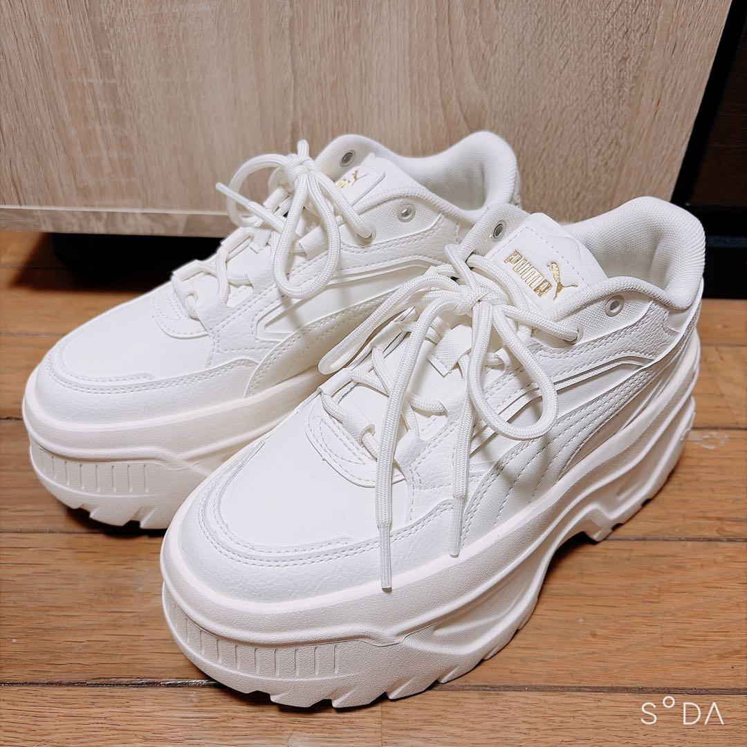 【PUMA】 プーマ KARMEN X-TRA (IVORY 22.5cm)